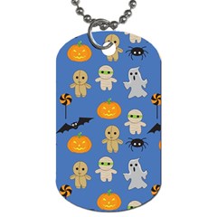 Halloween Dog Tag (one Side) by Sobalvarro