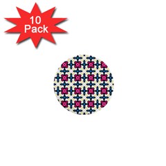 Geometric 1  Mini Buttons (10 Pack)  by SychEva