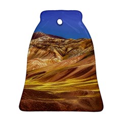 Colored Mountains Landscape, La Rioja, Argentina Bell Ornament (two Sides) by dflcprintsclothing
