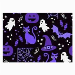 Halloween Party Seamless Repeat Pattern  Large Glasses Cloth (2 Sides) by KentuckyClothing