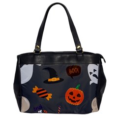 Halloween Themed Seamless Repeat Pattern Oversize Office Handbag by KentuckyClothing