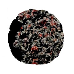 Like Lace Standard 15  Premium Flano Round Cushions by MRNStudios
