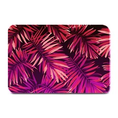 Pink Leaves Plate Mats by goljakoff