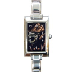 Creative Undercover Selfie Rectangle Italian Charm Watch by dflcprintsclothing