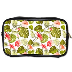 Tropical Flowers Toiletries Bag (two Sides) by goljakoff
