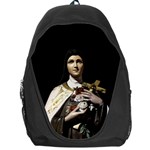 Virgin Mary Sculpture Dark Scene Backpack Bag