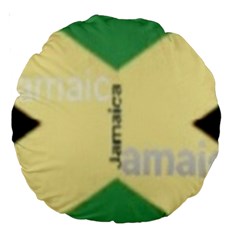 Jamaica, Jamaica  Large 18  Premium Round Cushions by Janetaudreywilson