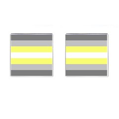 Deminonbinary Pride Flag Lgbtq Cufflinks (square) by lgbtnation
