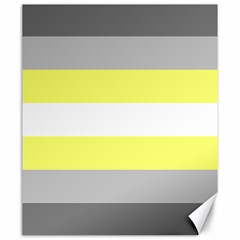 Deminonbinary Pride Flag Lgbtq Canvas 20  X 24  by lgbtnation