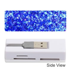 Blue Sequin Dreams Memory Card Reader (stick) by essentialimage