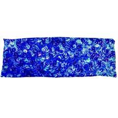 Blue Sequin Dreams Body Pillow Case Dakimakura (two Sides) by essentialimage