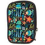 Sea animals Compact Camera Leather Case Front