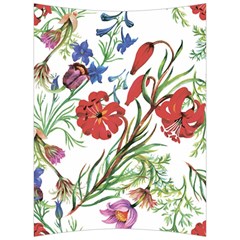 Summer Flowers Back Support Cushion by goljakoff