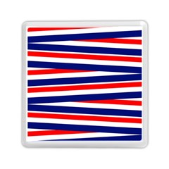 Patriotic Ribbons Memory Card Reader (square) by Mariart