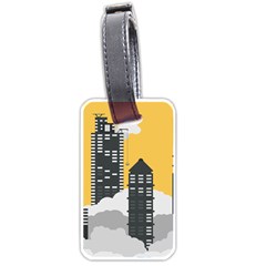 Minimal Skyscrapers Luggage Tag (one Side) by Alisyart