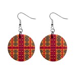 Shapes in retro colors2                                                           1  Button Earrings Front