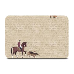 Foxhunt Horse And Hound Plate Mats by Abe731