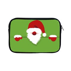 Santa Claus Hat Christmas Apple Ipad Mini Zipper Cases by Mariart
