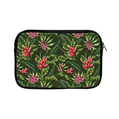 Tropical Flowers Apple Ipad Mini Zipper Cases by goljakoff