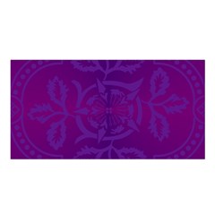 Cloister Advent Purple Satin Shawl by HermanTelo
