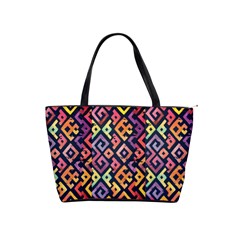 Square Pattern 2 Classic Shoulder Handbag by designsbymallika