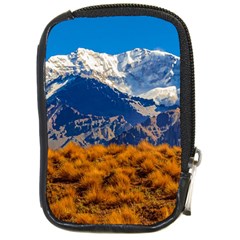 Aconcagua Park Landscape, Mendoza, Argentina Compact Camera Leather Case by dflcprintsclothing