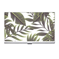 Tropical Leaves Business Card Holder by goljakoff