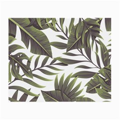 Tropical Leaves Small Glasses Cloth (2 Sides) by goljakoff