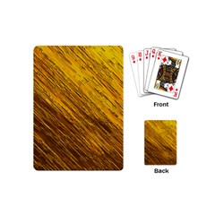 Golden Slumber 3 Playing Cards Single Design (mini) by impacteesstreetweargold