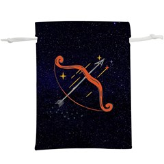 Zodiak Sagittarius Horoscope Sign Star  Lightweight Drawstring Pouch (xl) by Alisyart