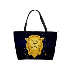 Zodiak Leo Lion Horoscope Sign Star Classic Shoulder Handbag