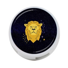 Zodiak Leo Lion Horoscope Sign Star 4-port Usb Hub (two Sides) by Alisyart