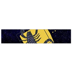 Zodiak Scorpio Horoscope Sign Star Small Flano Scarf by Alisyart