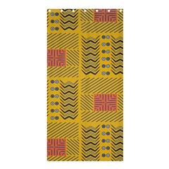 Digital Paper African Tribal Shower Curtain 36  X 72  (stall)  by HermanTelo
