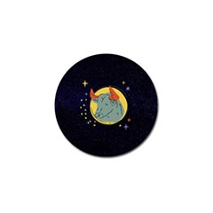Zodiak Bull Horoscope Sign Star Golf Ball Marker (4 Pack) by Alisyart