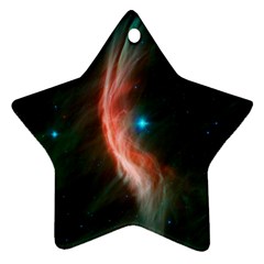   Space Galaxy Ornament (star) by IIPhotographyAndDesigns