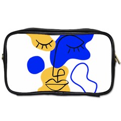 Evening Mood Face Drawing Toiletries Bag (one Side) by ArtsyWishy
