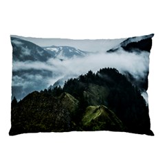Mountain Landscape Pillow Case (two Sides) by goljakoff