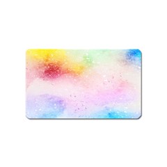 Rainbow Splashes Magnet (name Card) by goljakoff
