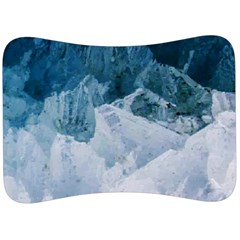 Blue Ocean Waves Velour Seat Head Rest Cushion by goljakoff