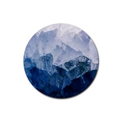 Blue Mountain Rubber Coaster (round)  by goljakoff