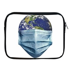 Earth With Face Mask Pandemic Concept Apple Ipad 2/3/4 Zipper Cases by dflcprintsclothing