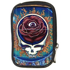 Grateful-dead-ahead-of-their-time Compact Camera Leather Case by Sapixe