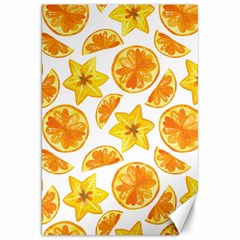 Oranges Love Canvas 20  X 30  by designsbymallika