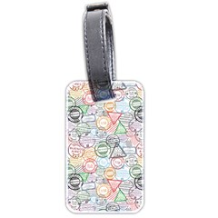 Travel World Luggage Tag (two Sides) by designsbymallika