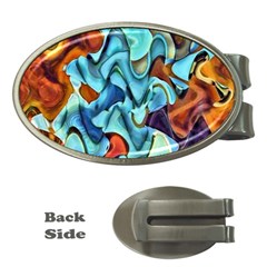 Abstrait Money Clips (oval)  by sfbijiart