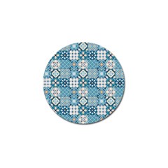 Ceramic Tile Pattern Golf Ball Marker (4 Pack) by designsbymallika