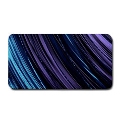 Blue And Purple Stripes Medium Bar Mats by Dazzleway