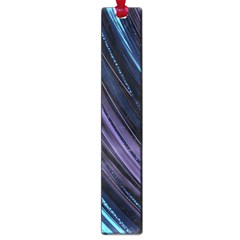 Blue And Purple Stripes Large Book Marks by Dazzleway
