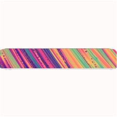 Colorful Stripes Small Bar Mats by Dazzleway